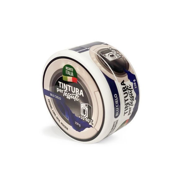 Серія Incanto Italia &laquo;Blu cielo&raquo; синій фарба-барвник для тканини, 350 г  Inc-328 фото