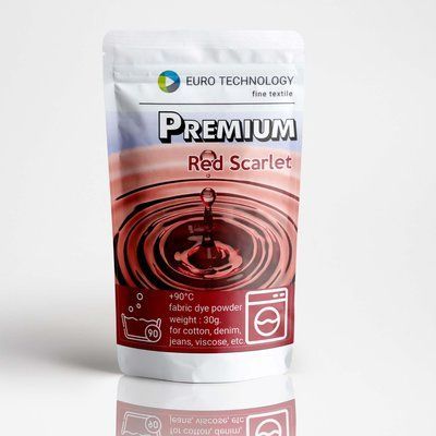 Серия Premium "Red scarlet" аллая красная высокотемпературная краска-краситель, 30 г Pr-001-red scarlet фото