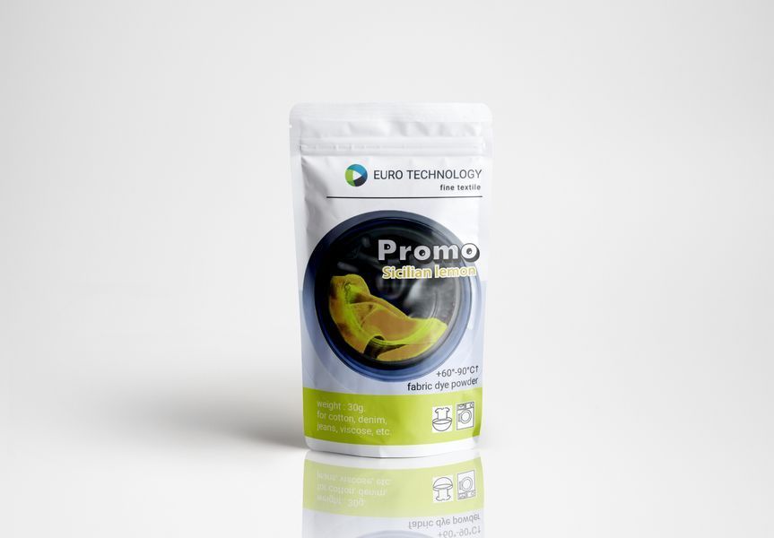 Серія Promo "Sicilian lemon" лимонно-жовта низькотемпературна фарба-барвник "ШОУБОКС 25 шт." Po-46 фото