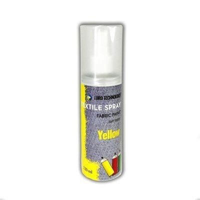 Спрей краска для ткани &laquo;Yellow&raquo;, 120 мл sp-05 фото