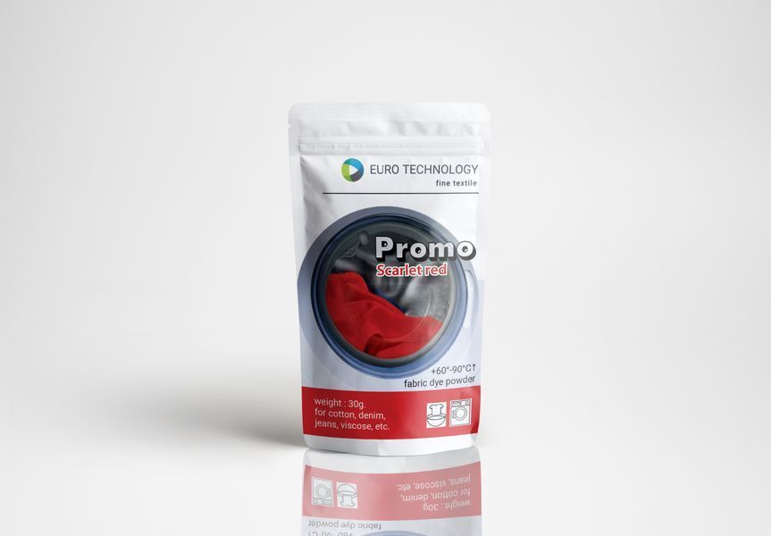 Серия Promo "Scarlet red" красная низкотемпературная краска-краситель "ШОУБОКС 25 шт." Po-51 фото