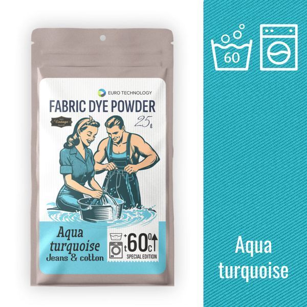 &laquo;Aqua turquoise&raquo; бірюзова низькотемпературна фарба-барвник SE-020 фото