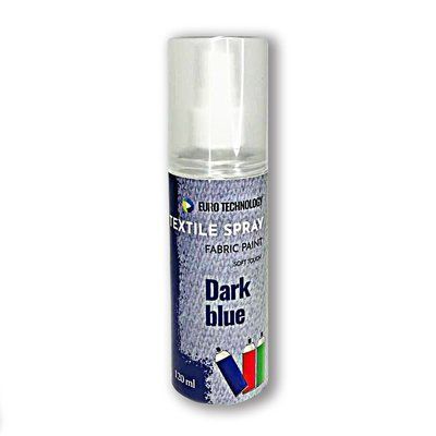 Спрей краска для ткани &laquo;Dark blue&raquo;, 120 мл sp-11 фото