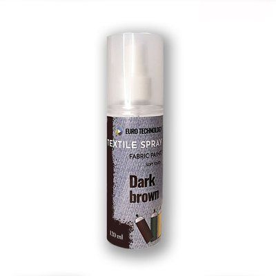 Спрей фарба для тканини &laquo;Dark brown&raquo;, 120 мл sp-20 фото