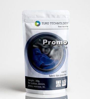 Серия Promo "Navy blue" синяя низкотемпературная краска-краситель, 30 г P-001-navy фото