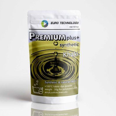 Серия Premium Plus "Khaki" хаки краска-краситель для синтетической ткани, 30 г Pp-006 фото