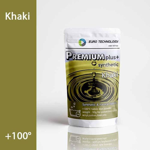 Серія Premium Plus "Khaki" хакі фарба-барвник для синтетичної тканини, 30 г Pp-006 фото