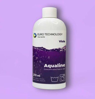Cерия Aqualine &laquo;Viola&raquo; фиолетовый краска-краситель для ткани (жидкий концентрат), 210 мл Aq-10 фото