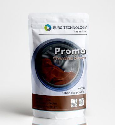 Серия Promo "Chocolate brown" шоколадно-коричневая низкотемпературная краска-краситель, 30 г P-001-choko фото