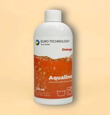 Cерия Aqualine &laquo;Orange&raquo; оранжевый краска-краситель для ткани (жидкий концентрат), 210 мл Aq-13 фото