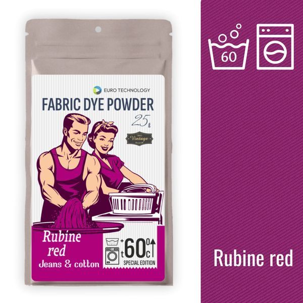 &laquo;Rubine red&raquo; рубиновая низкотемпературная краска-краситель SE-007 фото